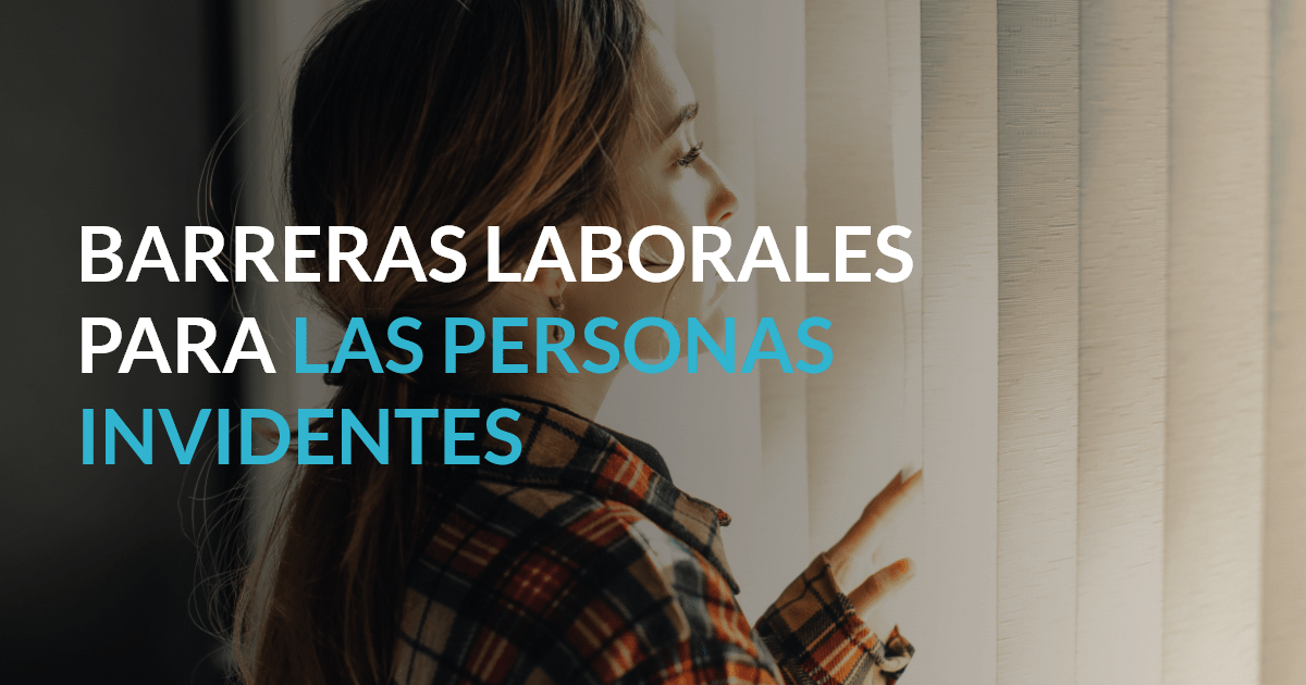 Barreras laborales para las personas invidentes