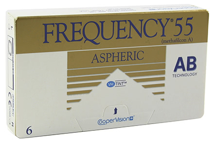 Frequency 55 Aspheric (6 lentillas)