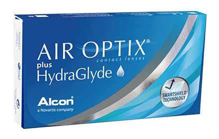 Air Optix plus HydraGlyde (3 lentillas)